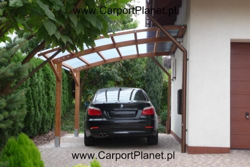 Drewniany Carport 2