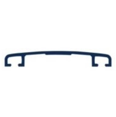 Profil aluminiowy dociskowy górny, szerokość 60 mm, długość 4m 22zł/mb