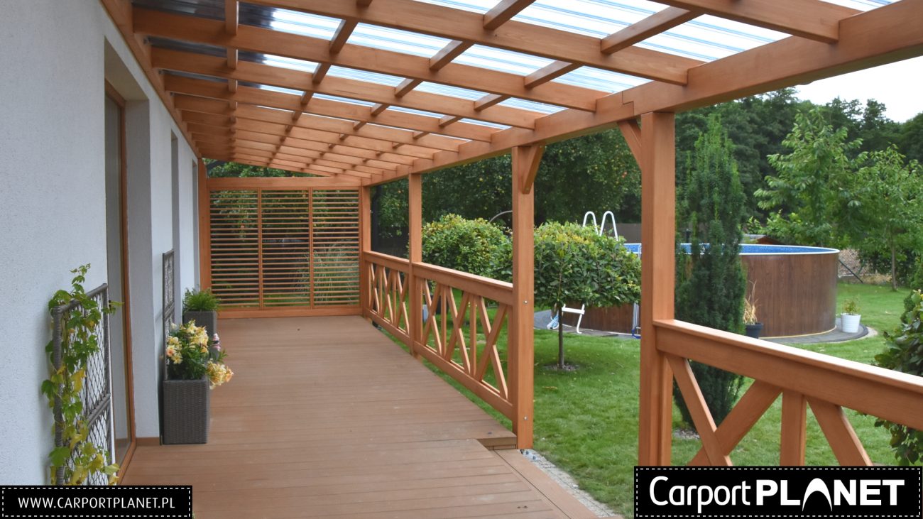 Zadaszenie pergola tarasowa