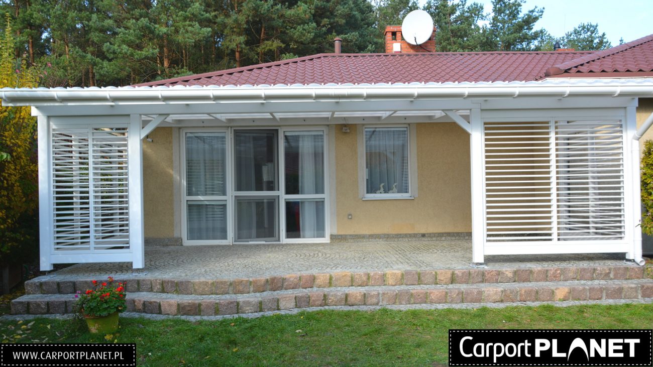 Zadaszenie tarasu z drewna