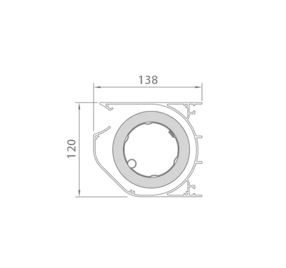 Markiza boczna tarasowa BORA