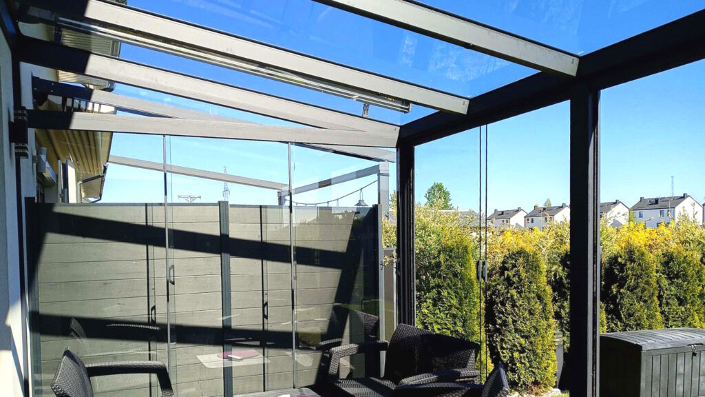 Markiza tarasowa do ogrodu 550 cm