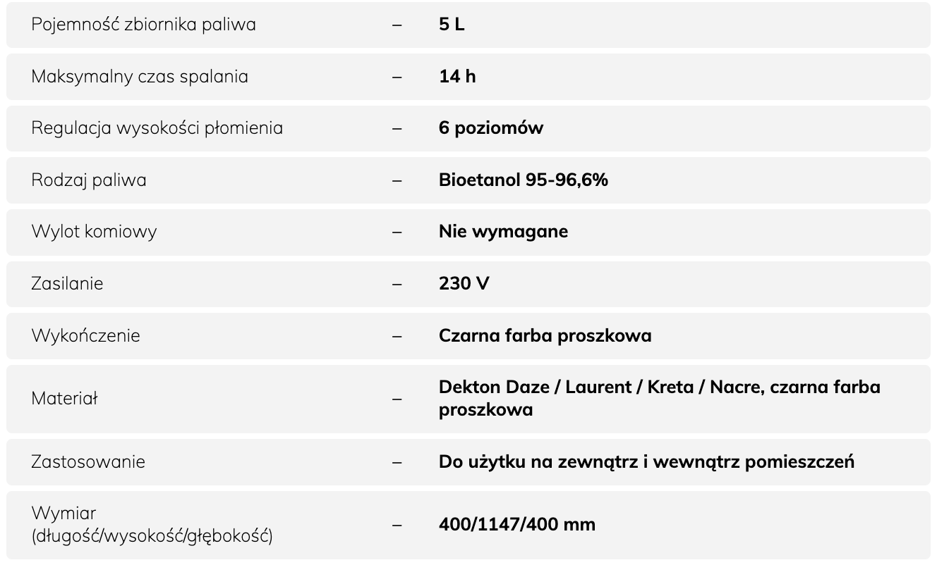 PORTO wolnostojący kominek BEV